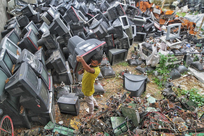 Le fléau des déchets électroniques